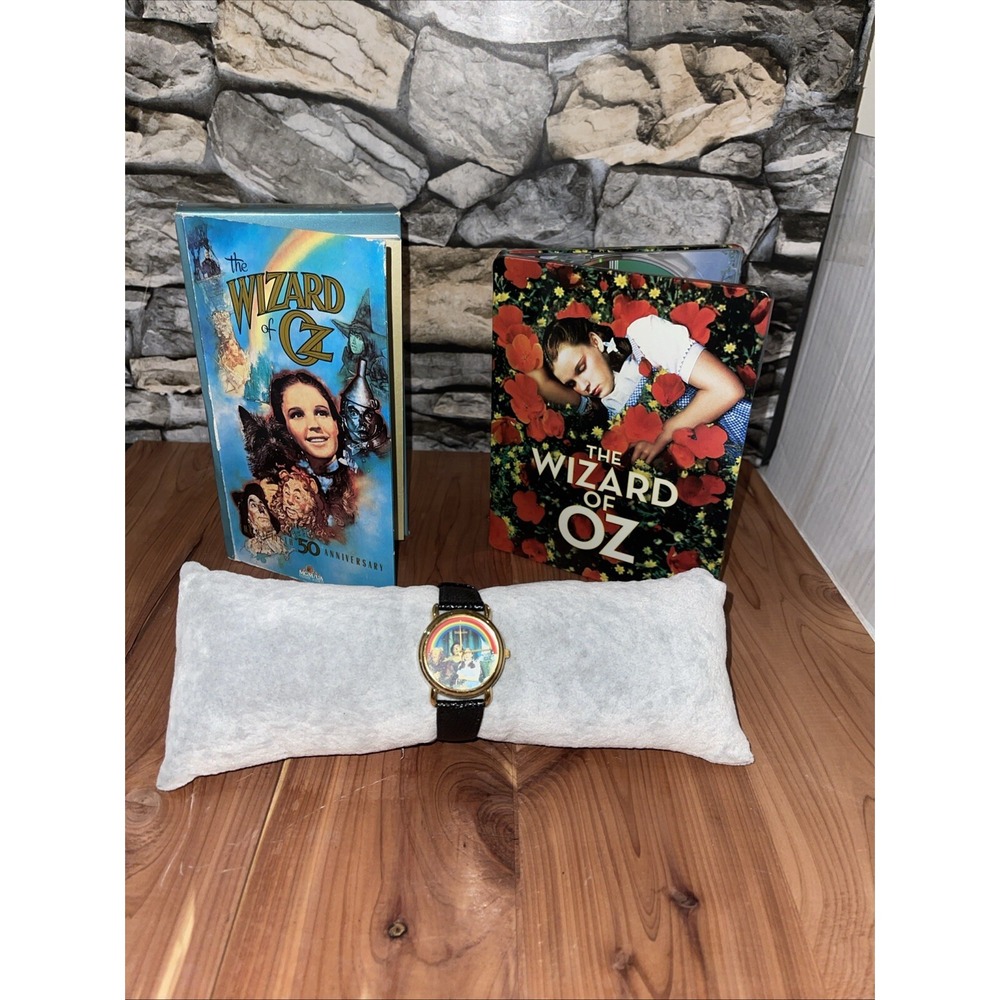 Lot Of‎ The Wizard of Oz VHS, 2008, 50th Anniversary Ed, OZ Watch, & 70Th  DVDS